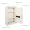 Paragon In-Wall Safe - Keypad Safe with 2 Manual Keys for Cash and Jewelry by Safes Cream 83-DT5915-1 - alternate 3